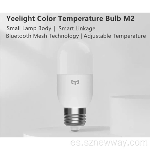 Lámpara de temperatura de color Yeelight Smart LED Bulb 4W